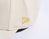Dámská Kšiltovka New Era - MLB Metallic 9FORTY - NY Yankees - Stone / Gold