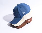 Kšiltovka New Era 9FORTY MLB Linen New York Yankees Stone / White
