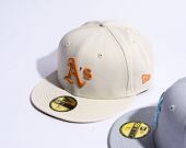 Kšiltovka New Era 59FIFTY MLB League Essential Oakland Athletics Stone / Tech Blue