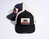Kšiltovka American Needle Valin - Cali Ivory - Black