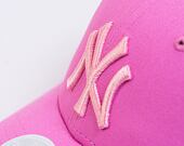 Dámská Kšiltovka New Era 9FORTY Womens MLB League Essential New York Yankees Wild Rose Pink / Light 