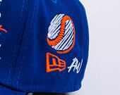 Kšiltovka Adam Wave New Era 59FIFTY MLB Authentic Performance New York Mets Fitted Team Color