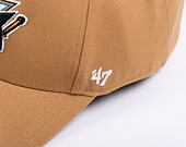 Kšiltovka '47 Brand NHL San Jose Sharks '47 MVP Snapback Camel