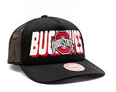 Kšiltovka Mitchell & Ness NCAA Billboard Trucker Snapback Ohio State Black