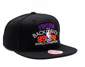 Kšiltovka Mitchell & Ness NBA Pistons B2B Snapback Hwc Detroit Pistons Black