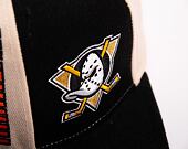 Kšiltovka Mitchell & Ness NHL Pop Panel Snapback Anaheim Ducks Off White