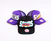 Kšiltovka Mitchell & Ness NBA Billboard Trucker Snapback Hwc San Antonio Spurs Black