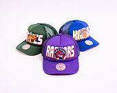 Kšiltovka Mitchell & Ness NBA Billboard Trucker Snapback Hwc Toronto Raptors Purple