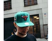 Kšiltovka Mitchell & Ness NBA Desert Green Snapback Chicago Bulls Teal