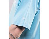 Triko New Era MLB Icecream Graphic Oversized Tee Los Angeles Dodgers Pastel Blue / Off White