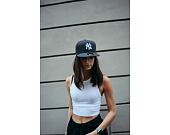 Kšiltovka New Era 59FIFTY New York Yankees League Basic Dark Grey / White
