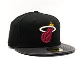 Kšiltovka New Era 59FIFTY Tone Down Team Miami Heat Fitted Team Color/Black