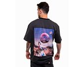 Triko Karl Kani Small Signature Metaverse Block Tee anthracite/black