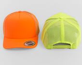 Kšiltovka Yupoong Neon Retro Trucker Neonyellow