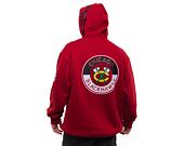 Mikina Mitchell & Ness NHL City Collection Fleece Hoody Blackhawks Scarlet