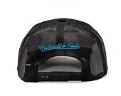 Kšiltovka Mitchell & Ness Nhl Gold Leaf Trucker Sharks Black