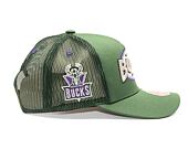 Kšiltovka Mitchell & Ness NBA Team Seal Trucker HWC Bucks Green