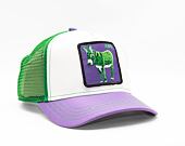 Kšiltovka Goorin - 'Acid Trip Pack' - Donkey Trip - White / Purple / Green