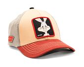 Kšiltovka Capslab Looney Tunes - Bugs Bunny v.7 Beige / Grey