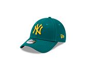 Dětská Kšiltovka New Era 9FORTY Kids MLB League Essential New York Yankees Malachite / Pastel Yellow