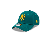 Dětská Kšiltovka New Era 9FORTY Kids MLB League Essential New York Yankees Malachite / Pastel Yellow