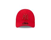 Dětská Kšiltovka New Era 9FORTY Kids MLB League Essential New York Yankees Scarlet / Red