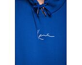 Mikina Karl Kani Small Signature Print Hoodie Blue