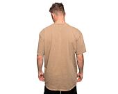 Triko Brandit Acid Washed Heavy Oversized Tee Unionbeige