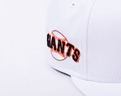 Kšiltovka New Era 59FIFTY MLB Team Side Patch San Francisco Giants White / Orange