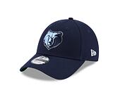 Kšiltovka New Era 9FORTY NBA Team Side Patch Memphis Grizzlies Oceanside Blue / Optic White
