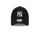 Dámská Kšiltovka New Era 9FORTY Womens MLB Metallic Logo New York Yankees Black / Metallic Silver