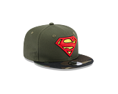 Dětská Kšiltovka New Era 9FIFTY Kids DC Superman New Olive