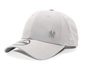 Kšiltovka New Era 9FORTY Flawless Essential Logo New York Yankees - Grey