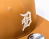 Kšiltovka New Era 9FIFTY MLB Side Patch Detroit Tigers Toasted Peanut / Stone