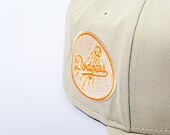 Kšiltovka New Era 9FIFTY MLB Side Patch Los Angeles Dodgers Stone / Orange Glaze