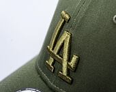 Kšiltovka New Era 39THIRTY MLB League Essential Los Angeles Dodgers New Olive