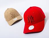 Dámská Kšiltovka New Era 9FORTY Womens MLB League Essential New York Yankees Scarlet / H Red