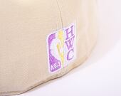Kšiltovka Mitchell & Ness NBA Los Angeles Lakers Hop On Fitted off white