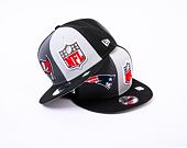 Kšiltovka New Era 9FIFTY NFL Sideline 23 New England Patriots Graphite