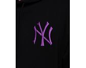 Mikina New Era League Essentials Oversized Hoody New York Yankees Black / Purple Nitro
