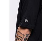 Triko New Era MLB Half striped Oversized Tee New York Yankees Navy / Off White
