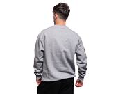 Mikina New Era MLB Large Logo Oversized Crewneck Oakland Athletics Cooperstown Heather Gray / Dark G