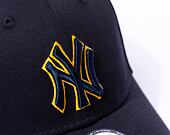 Kšiltovka New Era 9FORTY MLB Team Outline New York Yankees Navy / Mellow Yellow
