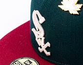 Kšiltovka New Era 59FIFTY MLB "Leaf Drop" WS Chicago White Sox Green / White