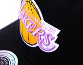 Kšiltovka Mitchell & Ness NBA Top Spot Classic Red Los Angeles Lakers Black