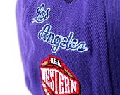 Kšiltovka Mitchell & Ness NBA Home Town Classic Red Los Angeles Lakers Purple