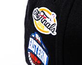 Kšiltovka Mitchell & Ness NBA Home Town Classic Red Miami Heat Black