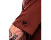 Triko New Era MLB Team Patch Oversized Tee San Diego Padres Cooperstown Brown / Black