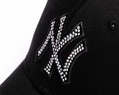 Dámská Kšiltovka New Era 9FORTY Womens MLB Diamante New York Yankees Black