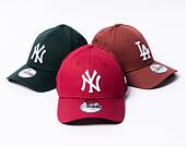 Kšiltovka New Era 39THIRTY MLB League Essential New York Yankees Cardinal / White